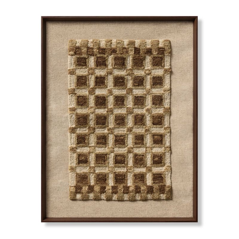 Cambria Brown/Beige 2'8"x3'6" Wall Art